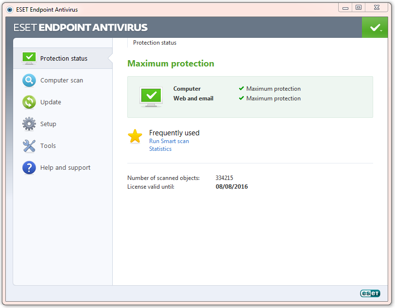 nod32 endpoint security