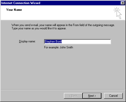 Mail step 1